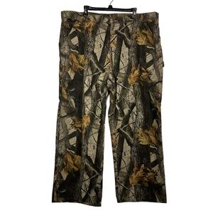 Vintage Carhartt B158 Camo Baggy Carpenter Pants Realtree 44x32 (Actual 44x28)